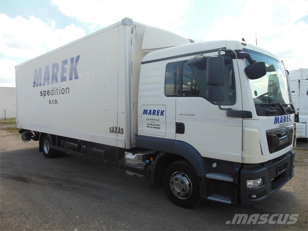 MAN TGL 12.220 BL, Spací kabina, D-hollandia 1500 Camiones caja cerrada