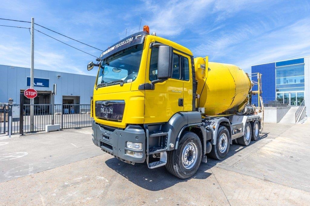 MAN TGS 41.400 BB + LIEBHERR 10m3 Concrete trucks