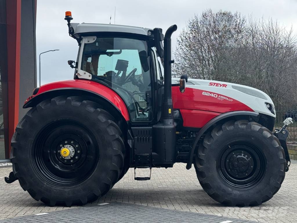 Steyr Absolut 6240 CVT, Frontlinkage, GPS - RTK, 2022!! Traktorit