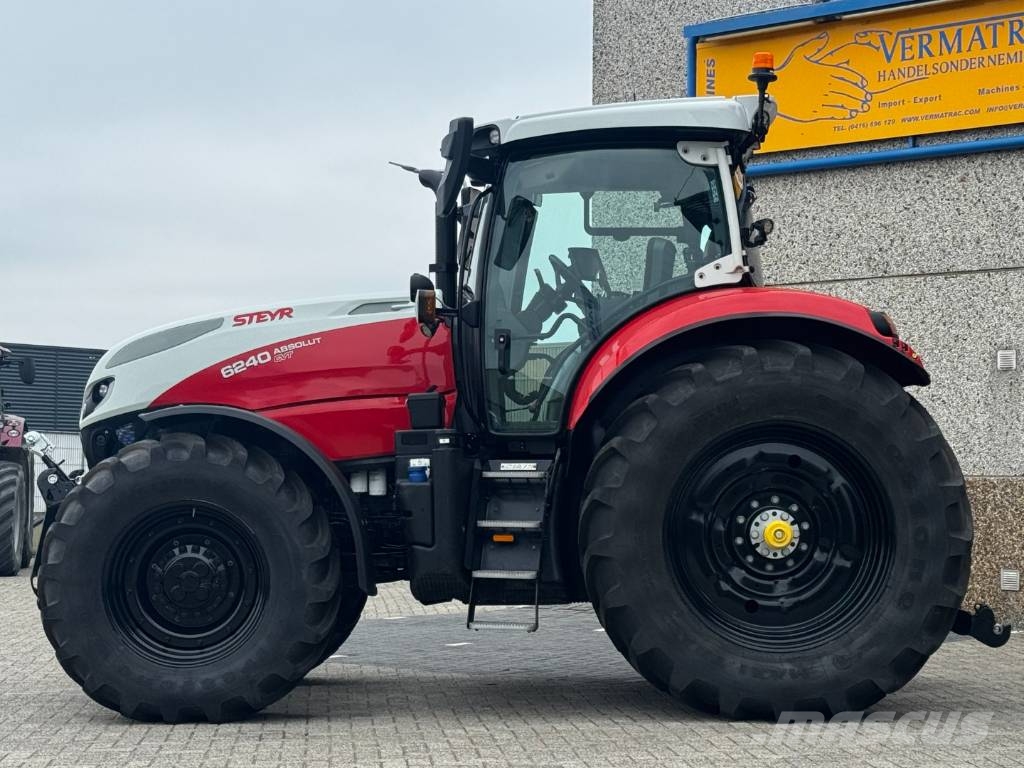 Steyr Absolut 6240 CVT, Frontlinkage, GPS - RTK, 2022!! Traktorit