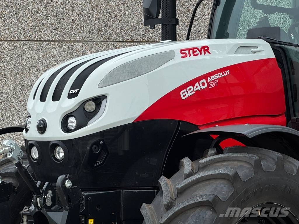 Steyr Absolut 6240 CVT, Frontlinkage, GPS - RTK, 2022!! Traktorit