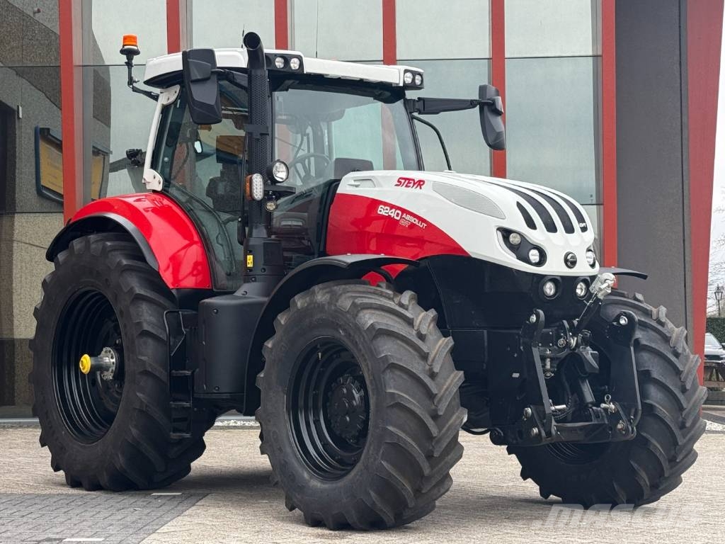 Steyr Absolut 6240 CVT, Frontlinkage, GPS - RTK, 2022!! Traktorit