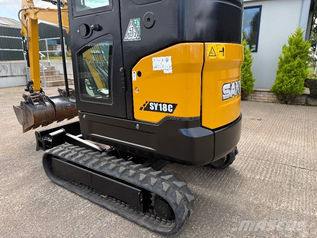 Sany SY 18 C Mini Escavadoras <7t