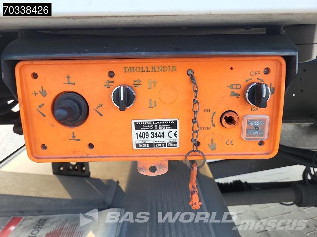 Heiwo HZO 39 3 axles Tailgate 250x260cm Semirremolques isotermos/frigoríficos