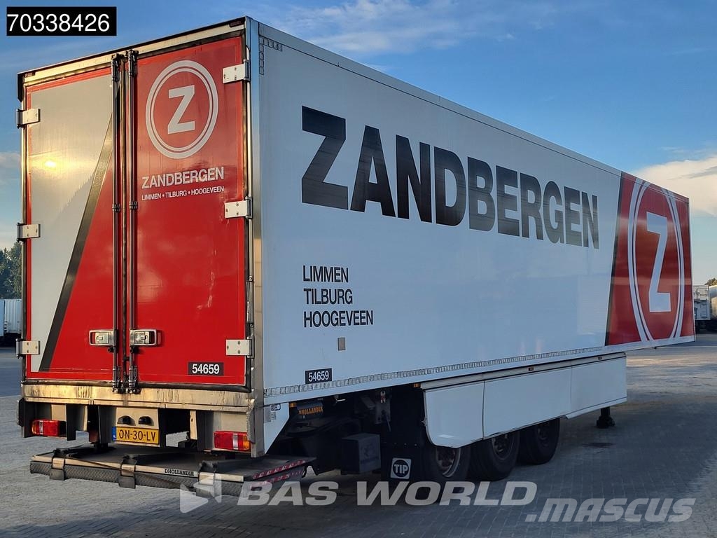 Heiwo HZO 39 3 axles Tailgate 250x260cm Semirremolques isotermos/frigoríficos