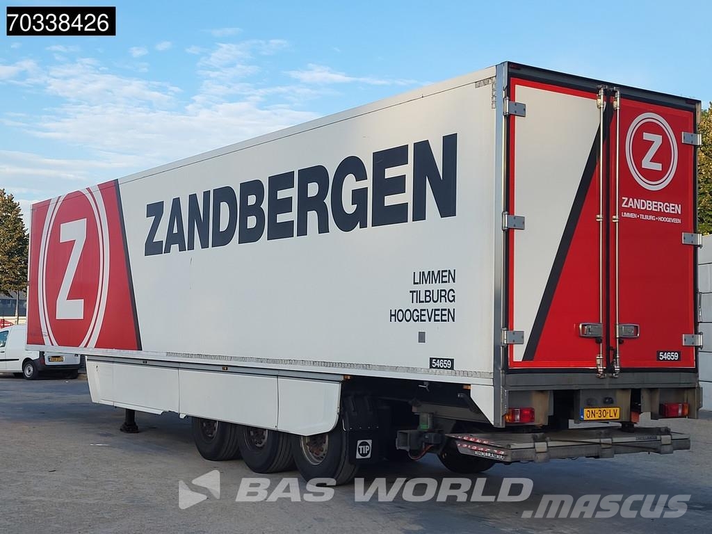 Heiwo HZO 39 3 axles Tailgate 250x260cm Semirremolques isotermos/frigoríficos
