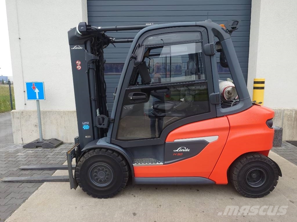 Linde H30T/1202 Container Cabin / Steer Control LPG'li forkliftler
