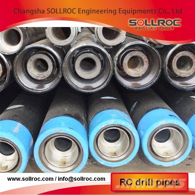 Sollroc RC hammers, RC bits and RC drill pipes Комплектуючі і запасні частини для бурових установок