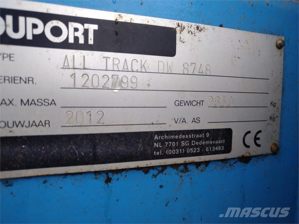 Duport XL 4850 Cisterne za djubrivo