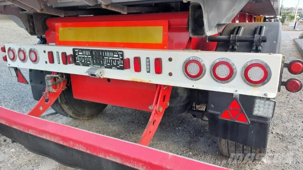 Langendorf 4 akslet 36 m3 tiptrailer Tipper semi-trailers