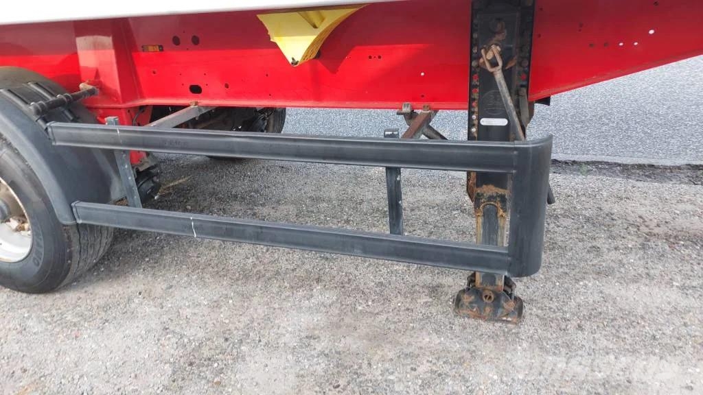 Langendorf 4 akslet 36 m3 tiptrailer Tipper semi-trailers