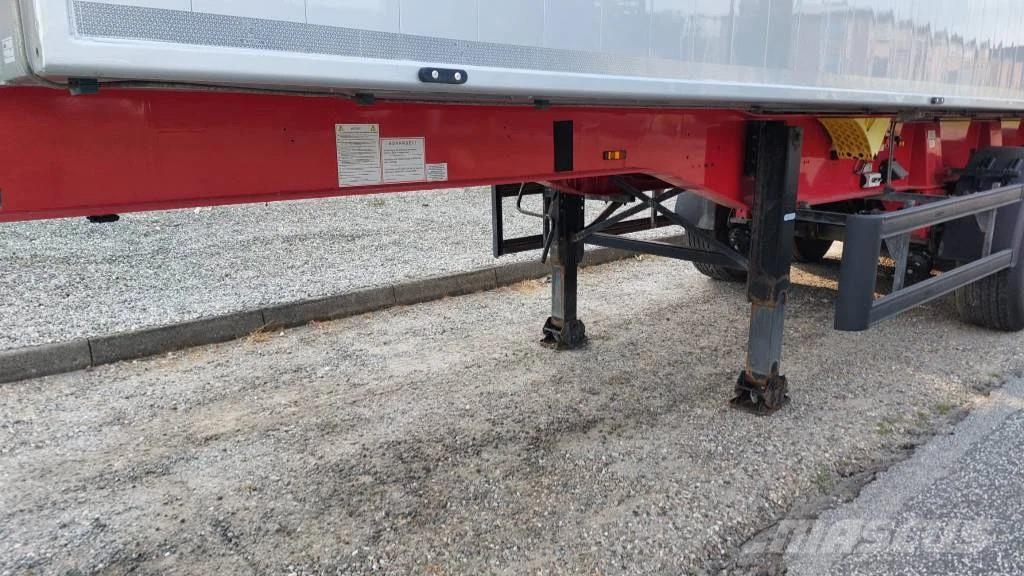 Langendorf 4 akslet 36 m3 tiptrailer Tipper semi-trailers