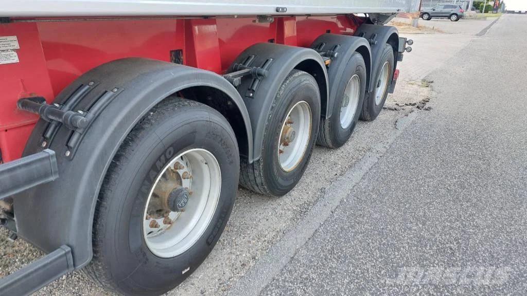 Langendorf 4 akslet 36 m3 tiptrailer Tipper semi-trailers