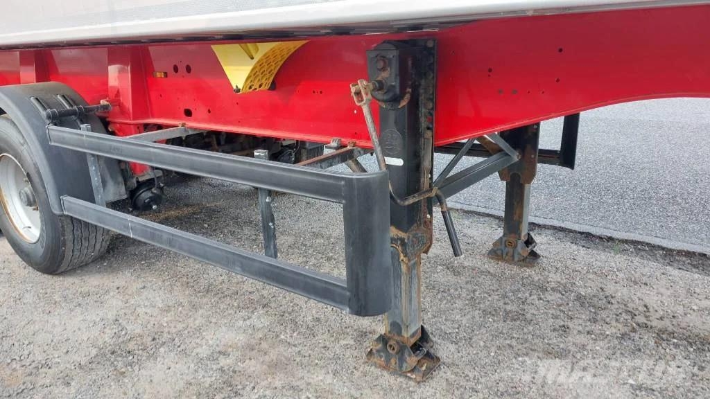 Langendorf 4 akslet 36 m3 tiptrailer Tipper semi-trailers