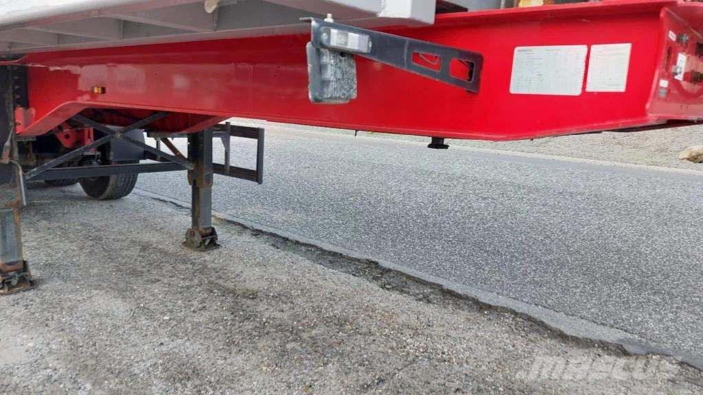 Langendorf 4 akslet 36 m3 tiptrailer Tipper semi-trailers