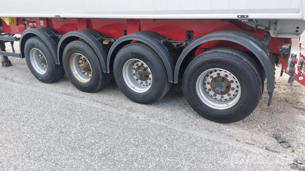 Langendorf 4 akslet 36 m3 tiptrailer Tipper semi-trailers