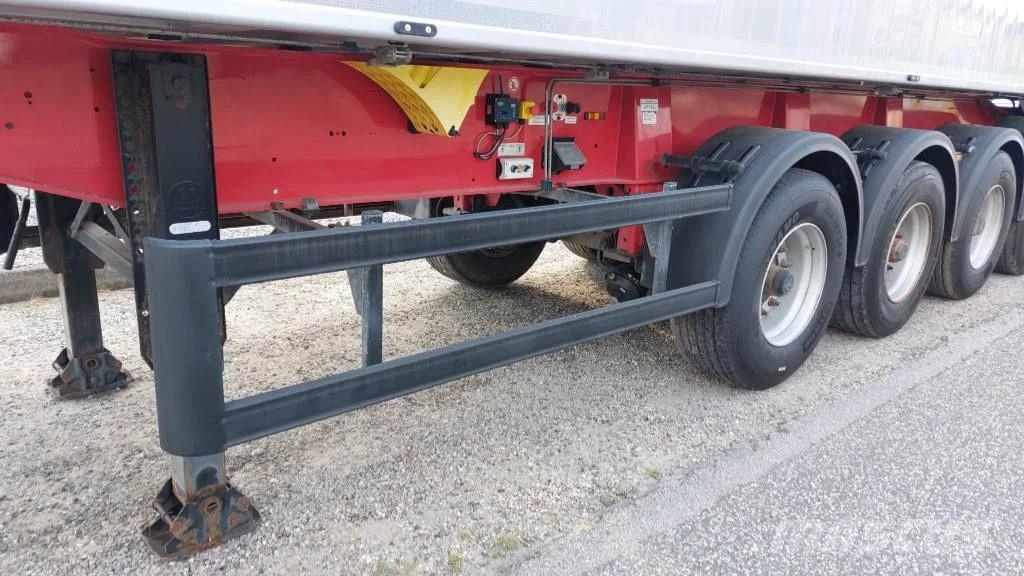 Langendorf 4 akslet 36 m3 tiptrailer Tipper semi-trailers