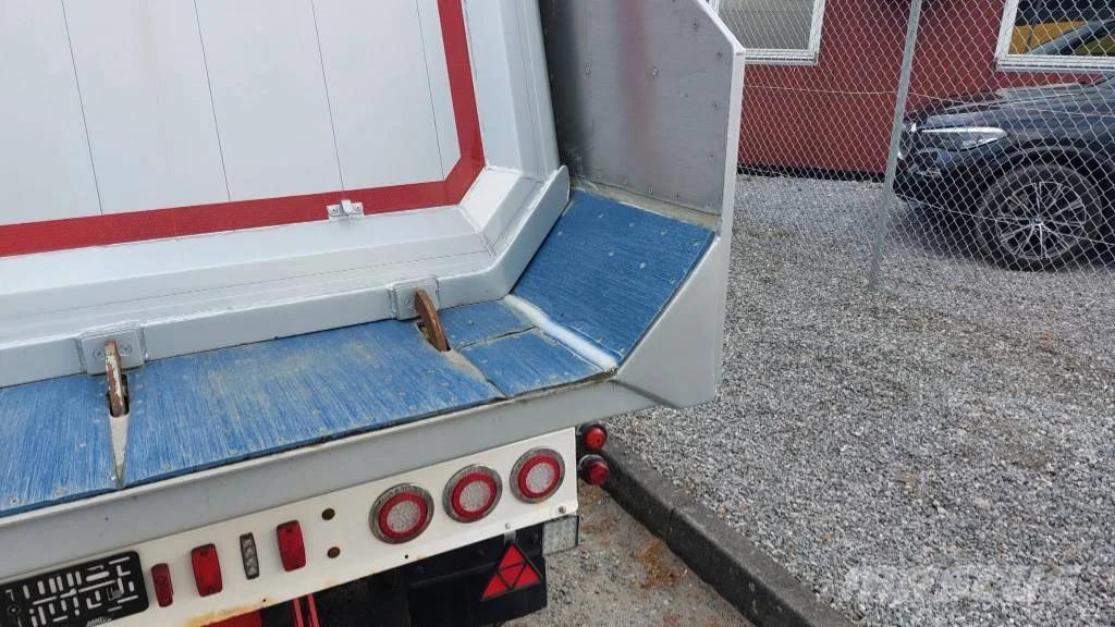 Langendorf 4 akslet 36 m3 tiptrailer Tipper semi-trailers