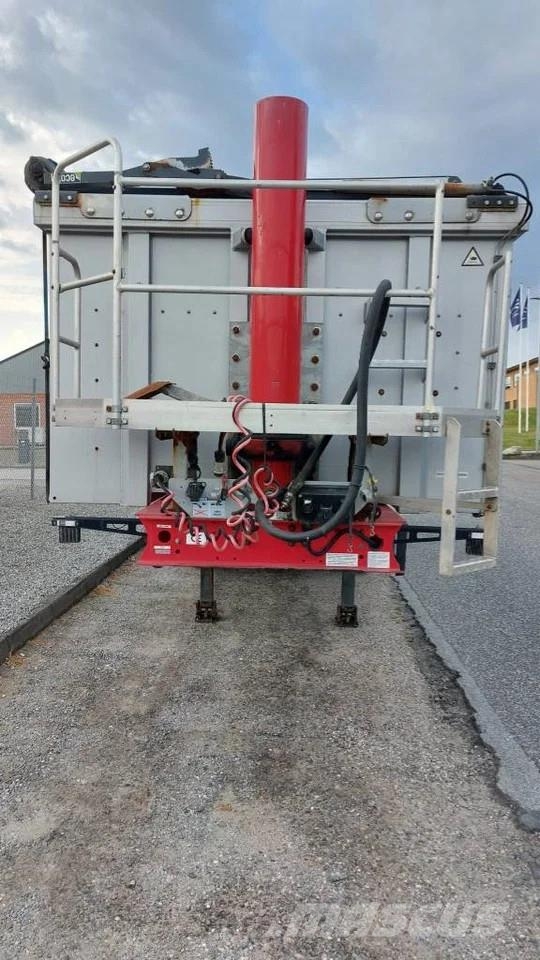 Langendorf 4 akslet 36 m3 tiptrailer Tipper semi-trailers