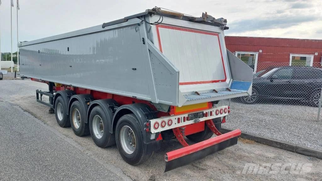Langendorf 4 akslet 36 m3 tiptrailer Tipper semi-trailers