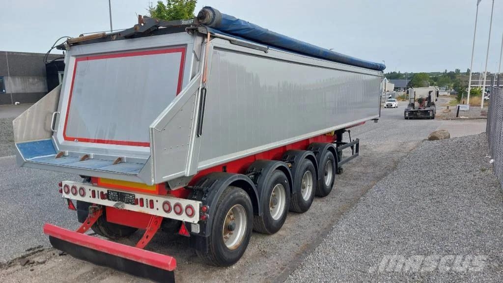 Langendorf 4 akslet 36 m3 tiptrailer Tipper semi-trailers