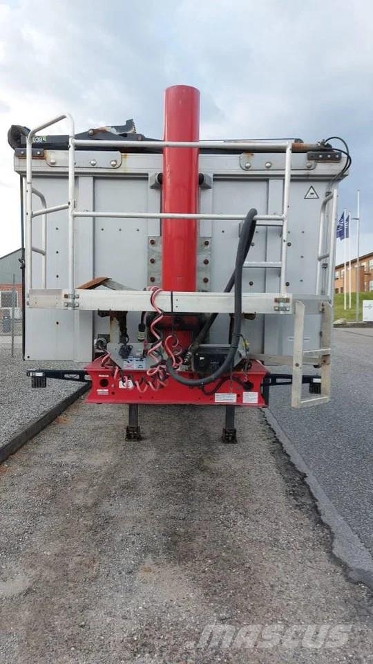 Langendorf 4 akslet 36 m3 tiptrailer Tipper semi-trailers