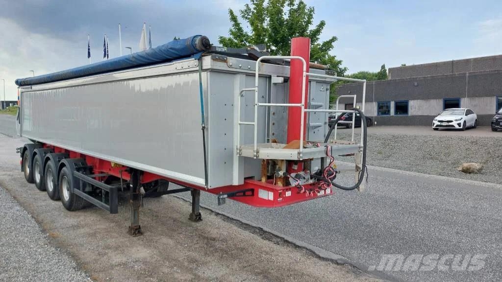 Langendorf 4 akslet 36 m3 tiptrailer Tipper semi-trailers