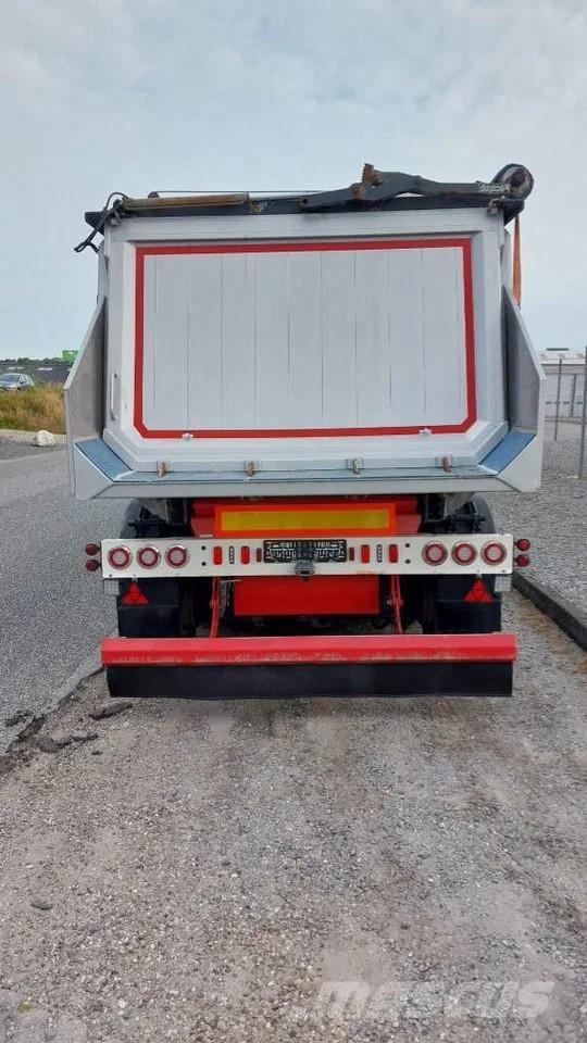 Langendorf 4 akslet 36 m3 tiptrailer Tipper semi-trailers