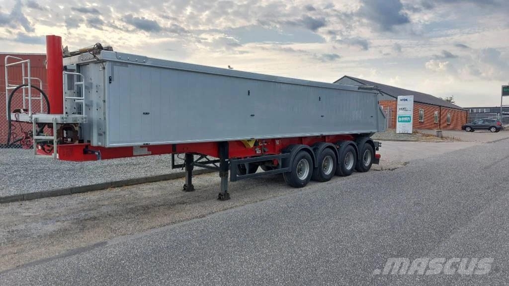 Langendorf 4 akslet 36 m3 tiptrailer Tipper semi-trailers