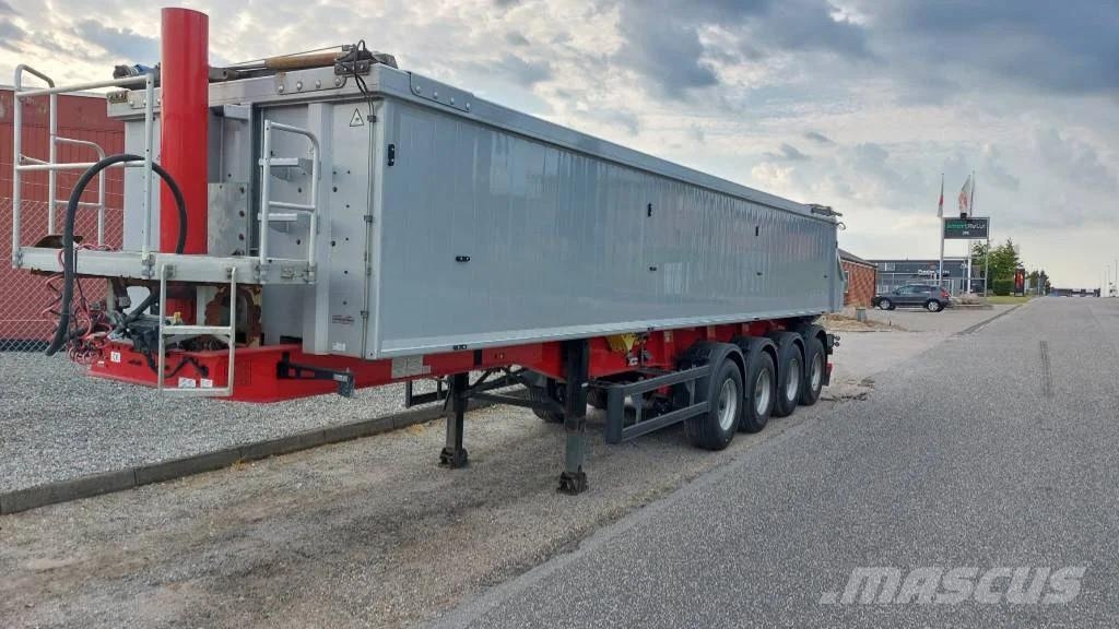 Langendorf 4 akslet 36 m3 tiptrailer Tipper semi-trailers