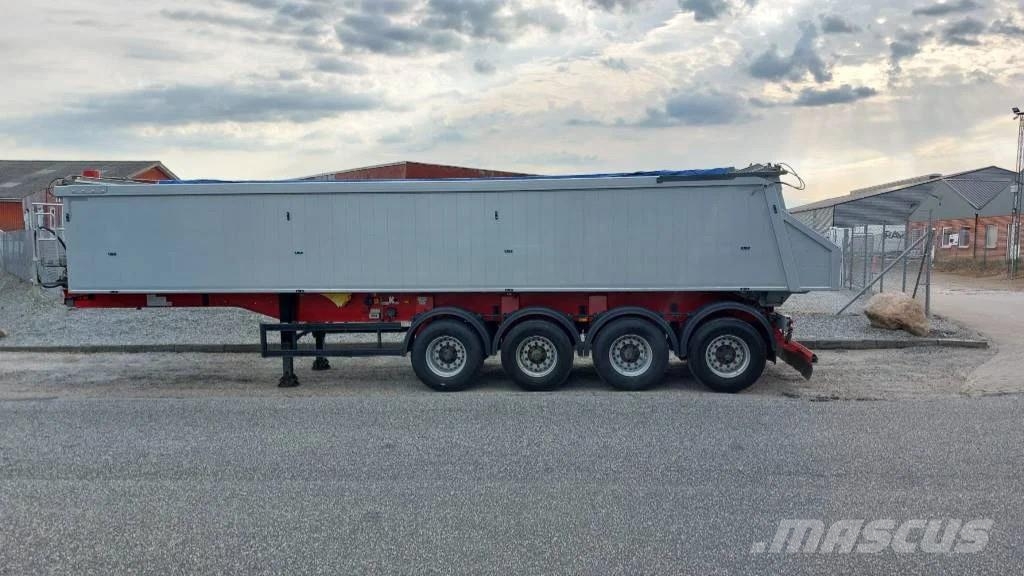 Langendorf 4 akslet 36 m3 tiptrailer Tipper semi-trailers