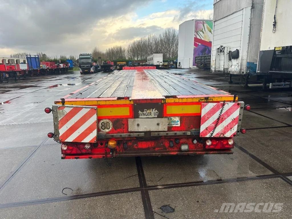 Goldhofer 4 AXLE STEERING - TRIPPLE EXTENDABLE - TOTAL 51 M Low loader-semi-trailers