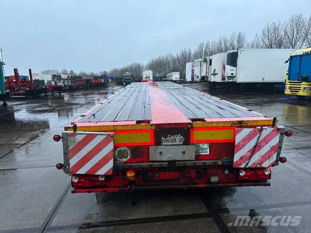 Goldhofer 4 AXLE STEERING - TRIPPLE EXTENDABLE - TOTAL 51 M Low loader-semi-trailers