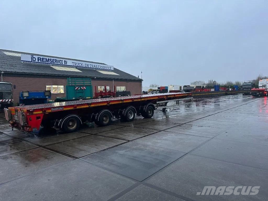 Goldhofer 4 AXLE STEERING - TRIPPLE EXTENDABLE - TOTAL 51 M Low loader-semi-trailers
