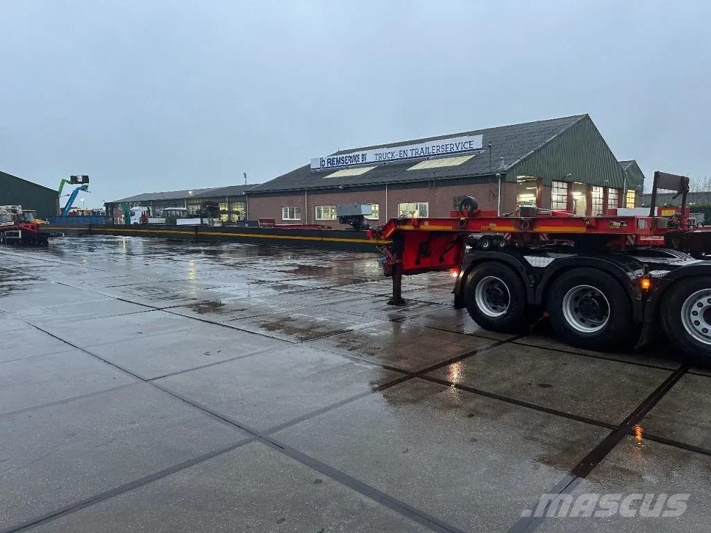 Goldhofer 4 AXLE STEERING - TRIPPLE EXTENDABLE - TOTAL 51 M Low loader-semi-trailers