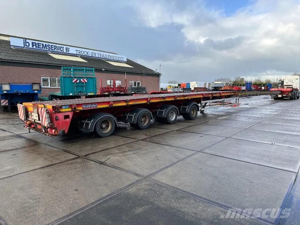 Goldhofer 4 AXLE STEERING - TRIPPLE EXTENDABLE - TOTAL 51 M Low loader-semi-trailers