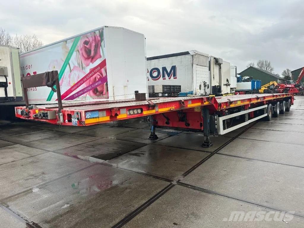 Goldhofer 4 AXLE STEERING - TRIPPLE EXTENDABLE - TOTAL 51 M Low loader-semi-trailers