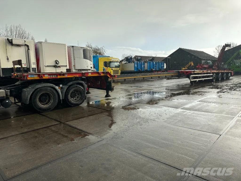 Goldhofer 4 AXLE STEERING - TRIPPLE EXTENDABLE - TOTAL 51 M Low loader-semi-trailers