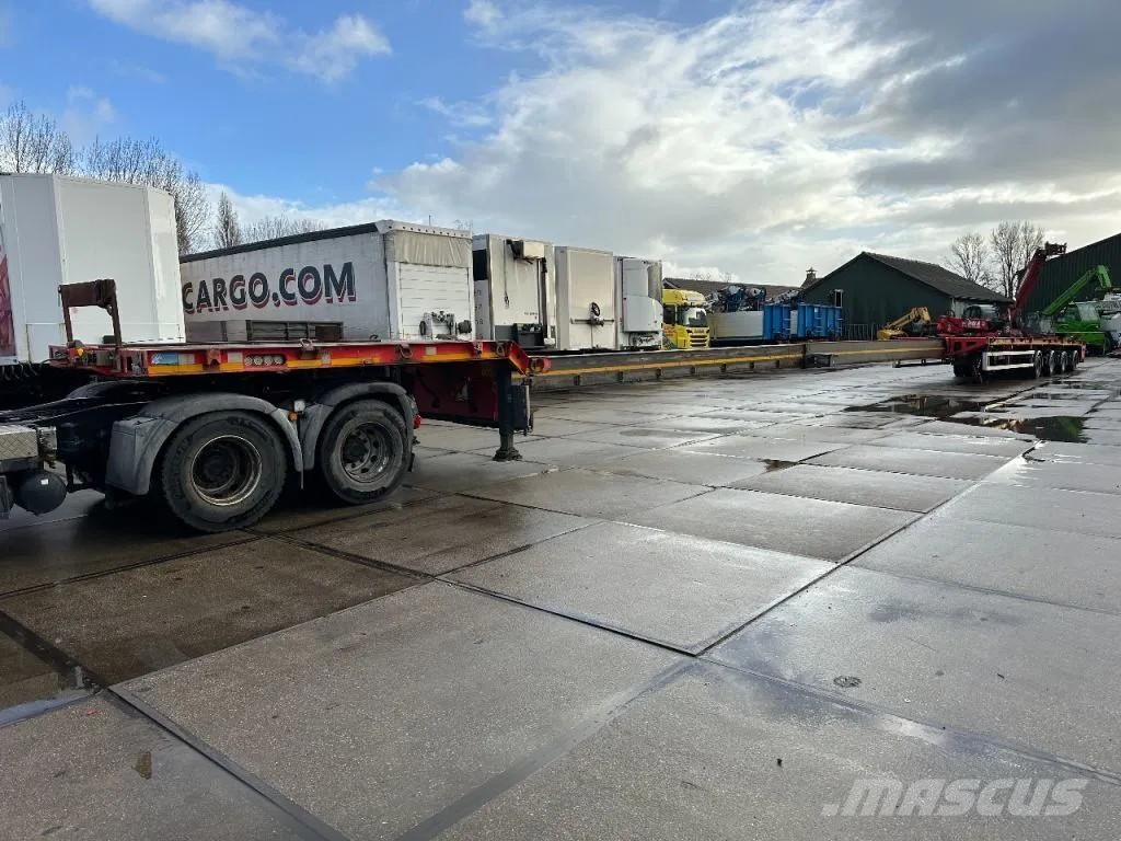 Goldhofer 4 AXLE STEERING - TRIPPLE EXTENDABLE - TOTAL 51 M Low loader-semi-trailers