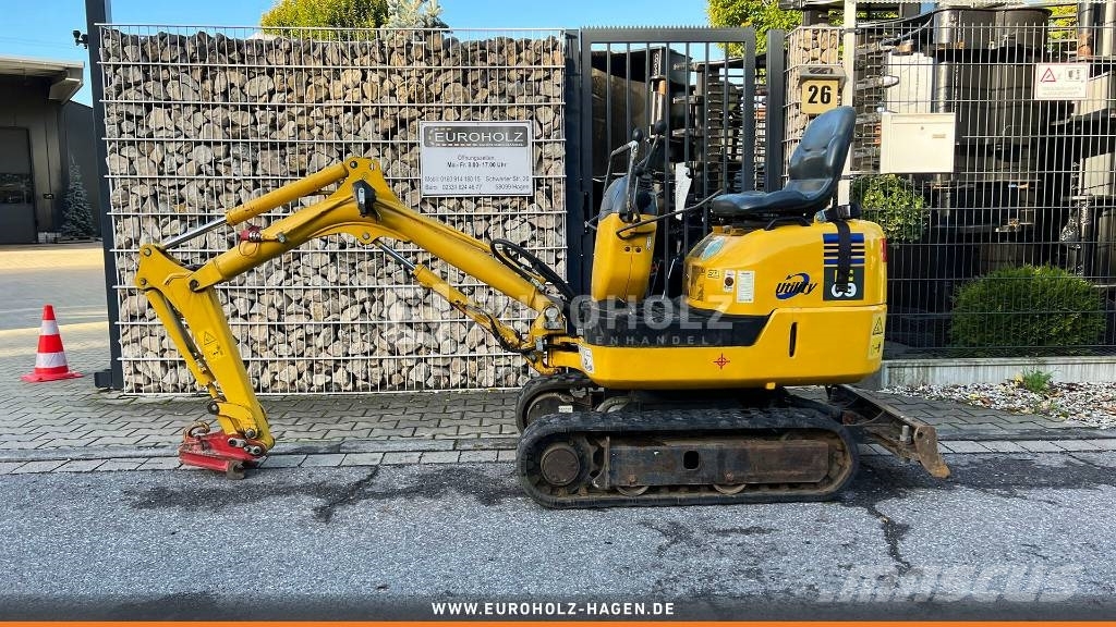Komatsu Minibagger PC09, Schnellwechsler MS01, Knickmatick Εκσκαφάκι (διαβολάκι) < 7t