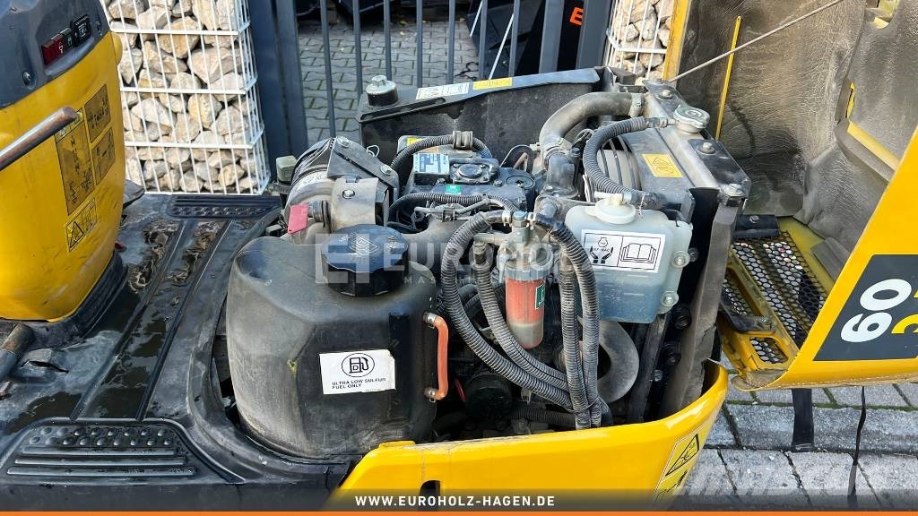 Komatsu Minibagger PC09, Schnellwechsler MS01, Knickmatick Εκσκαφάκι (διαβολάκι) < 7t
