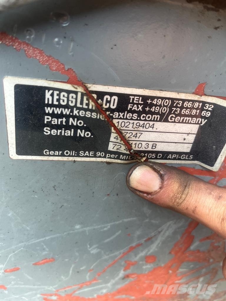 Liebherr A934C-10219404-Kessler+CO 72.4410.3B-Axle/Achse/As Essieux
