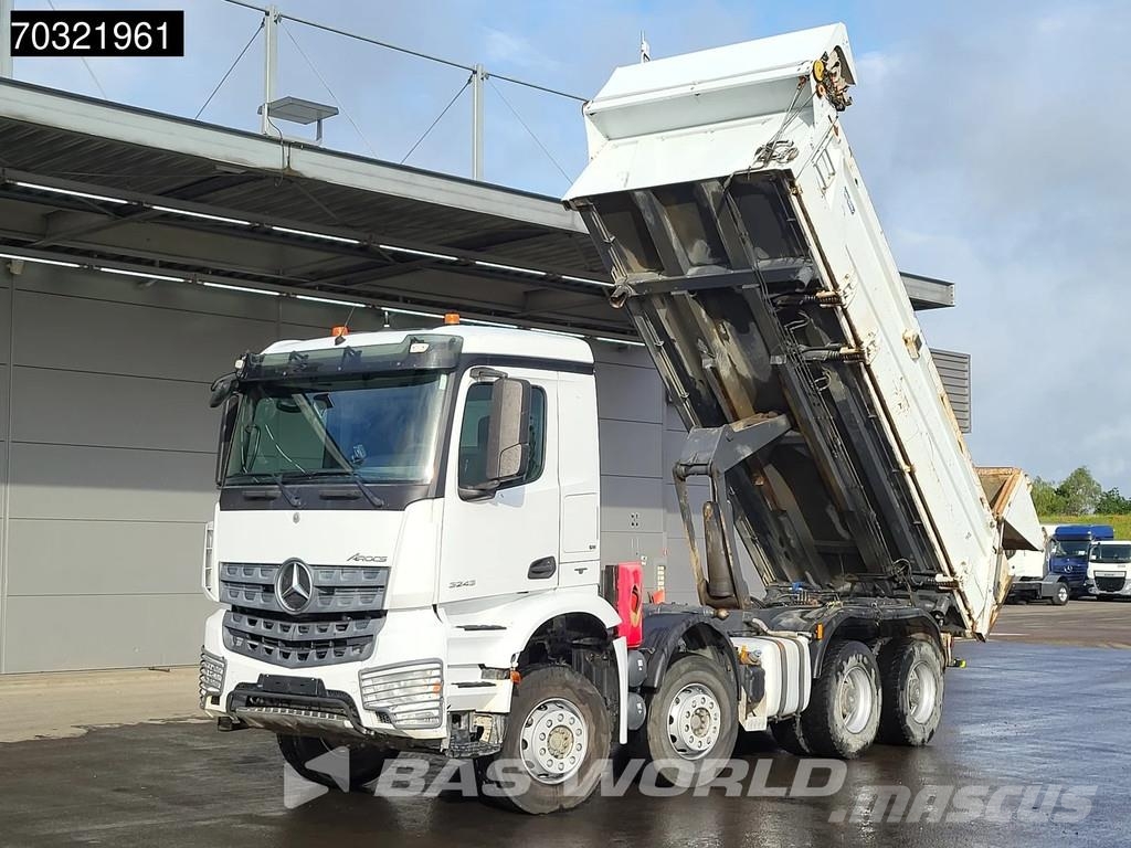 Mercedes-Benz Arocs 3243 8X4 11m3 2-way tipper steelsuspension B 自卸式货车