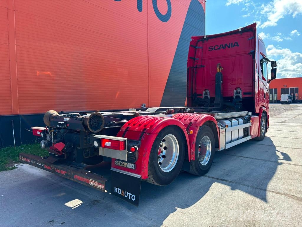 Scania S 730 6x2 HIAB XR 22 ton / L=5900 mm / RETARDER Camiones polibrazo