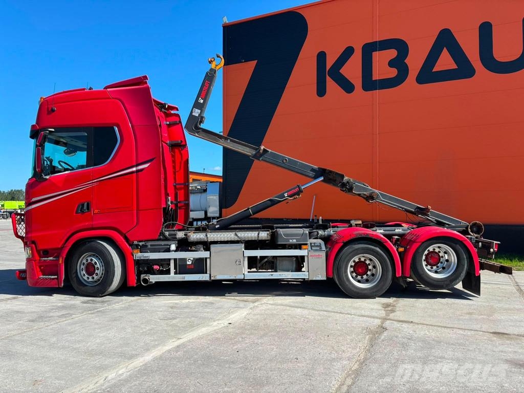 Scania S 730 6x2 HIAB XR 22 ton / L=5900 mm / RETARDER Camiones polibrazo
