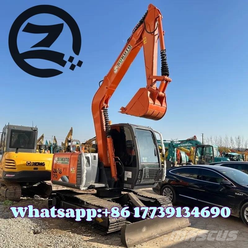 Hitachi ZX 70 Mini bagri <7t