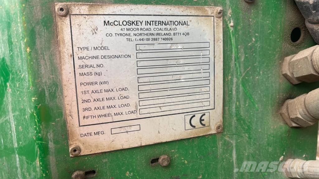 McCloskey J45 Мобильные дробилки