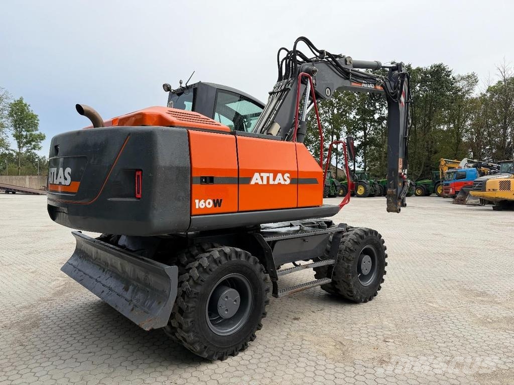 Atlas 160 W Gravemaskiner på hjul