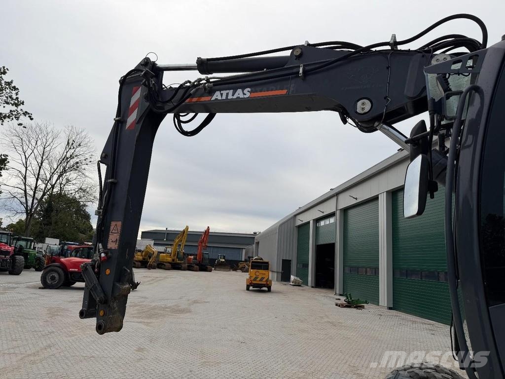 Atlas 160 W Gravemaskiner på hjul