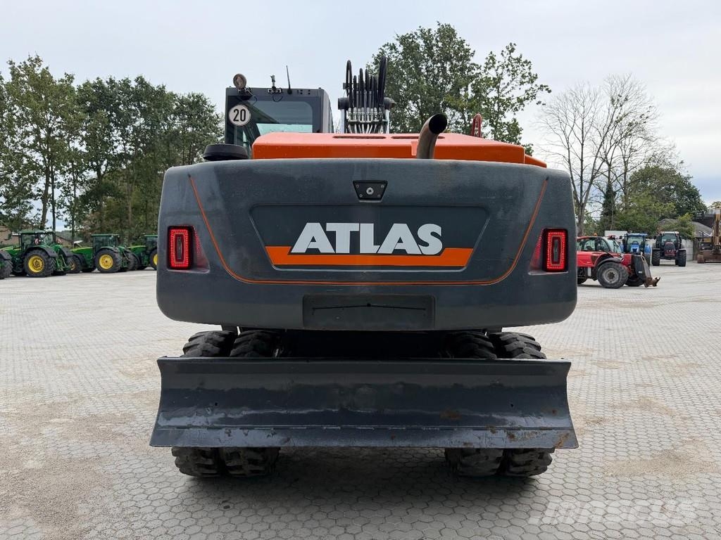 Atlas 160 W Gravemaskiner på hjul